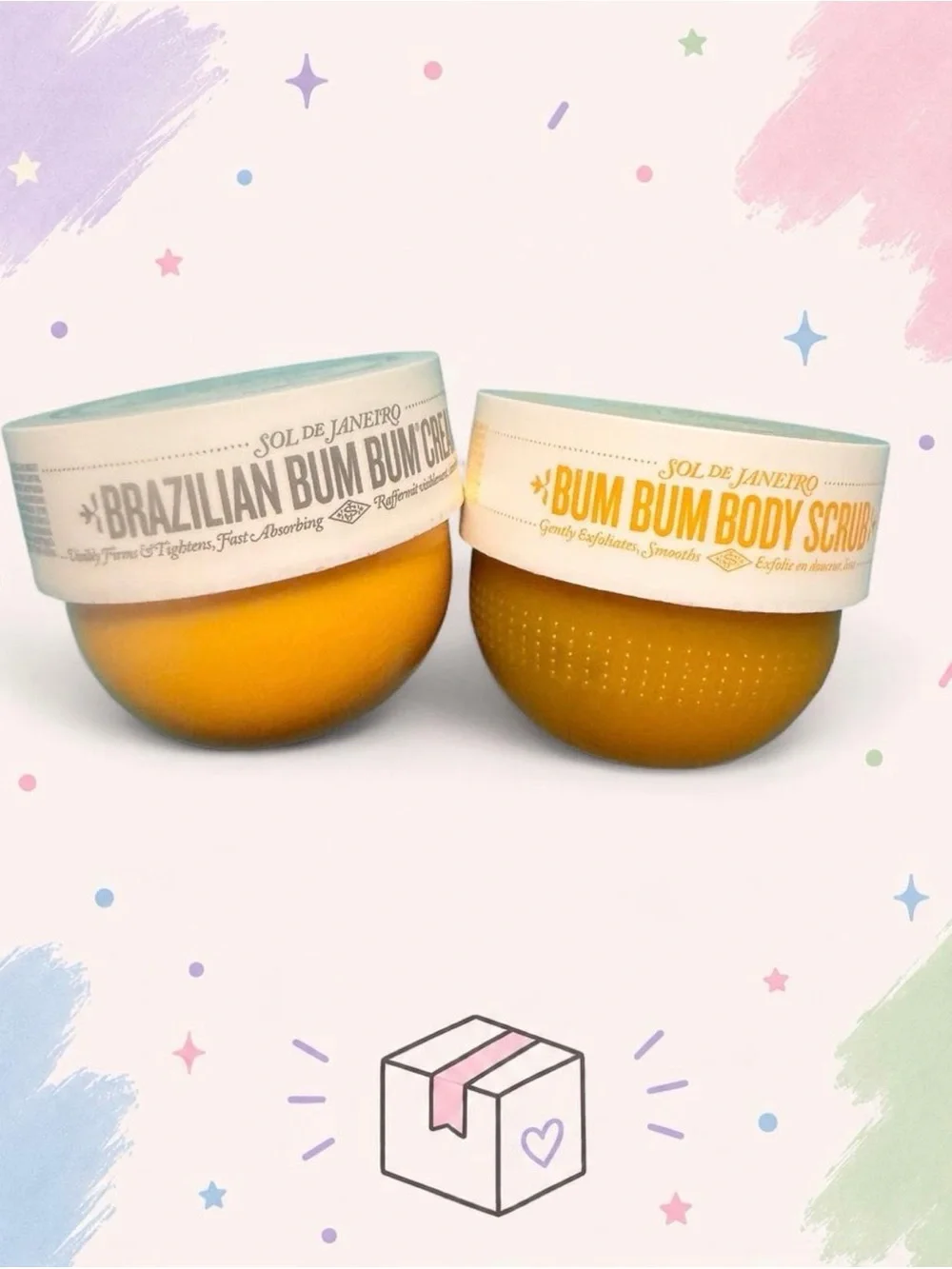 Sol de Janeiro Brazilian Bum Bum Cream & Bum Bum Body Scrub - Cheirosa 62 (Set)